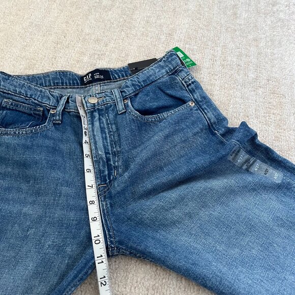 NWT Gap High Rise Wide Leg Blue Jeans 4/27R - Picture 7 of 11